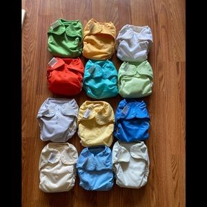 12 bumgenius organic all in one  cloth diaper